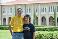 Ruth '72 and David Rusk